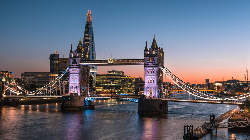 London city skyline
