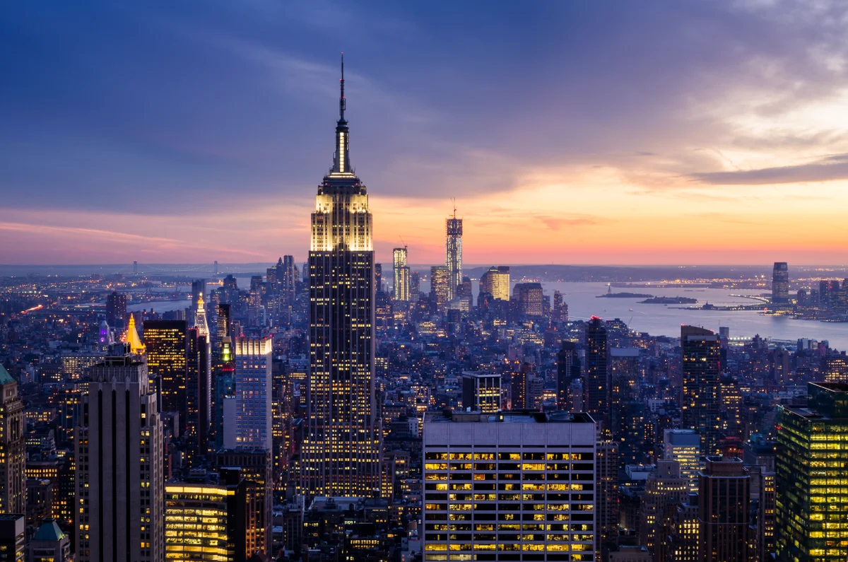 New York city skyline